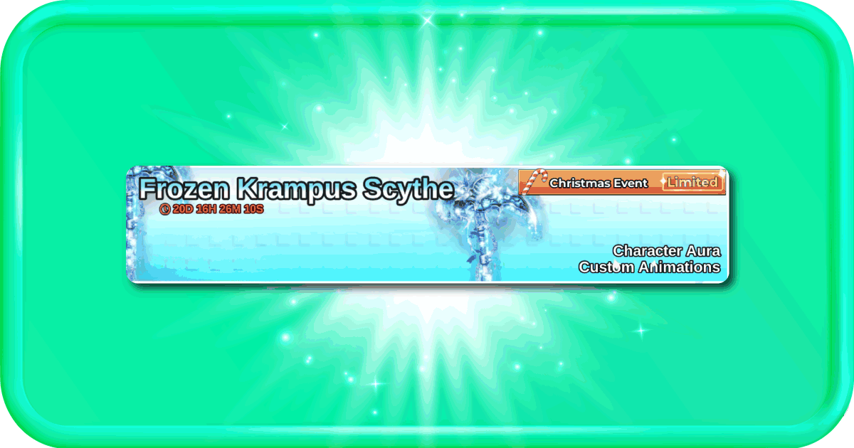 FROZEN KRAMPUS SCYTHE