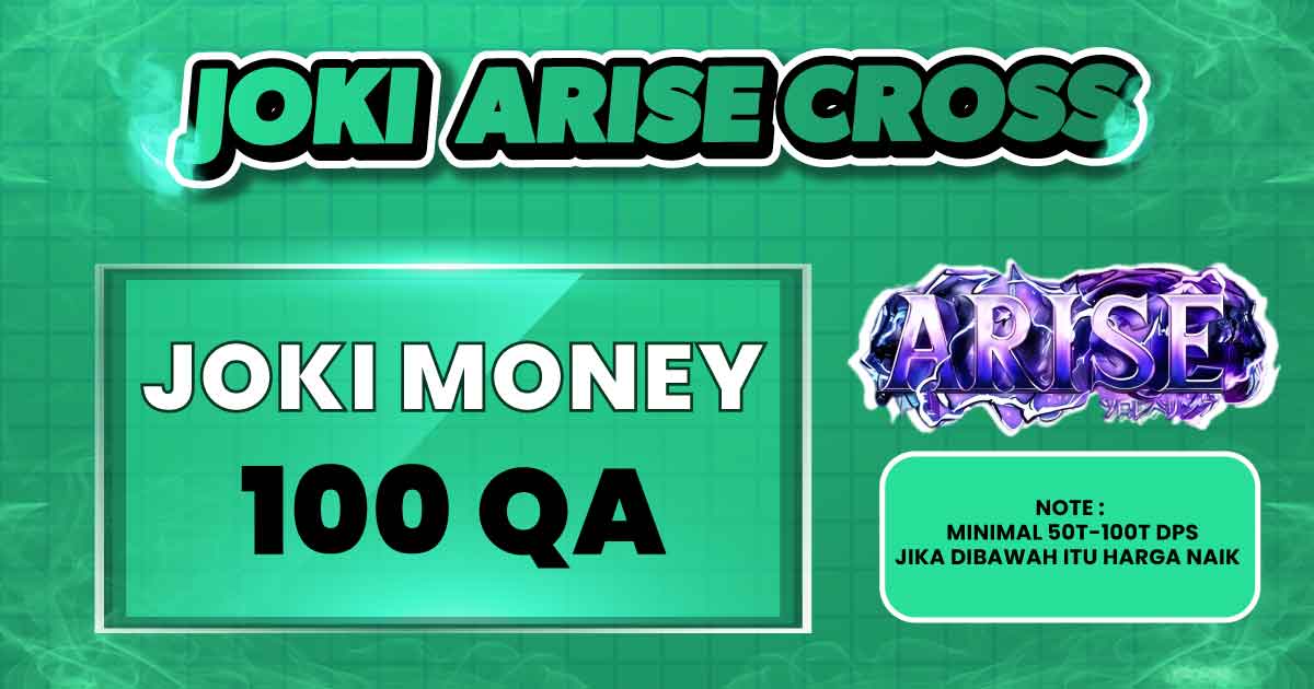 100 Qa MONEY ARISECROSS