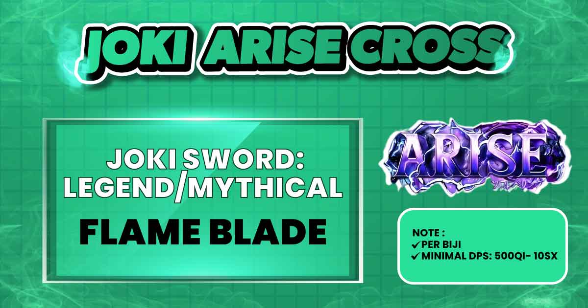 FLAME BLADE ARISECROSS