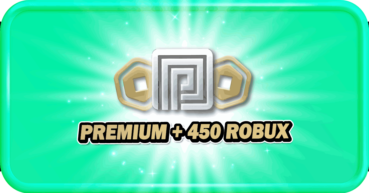 PREMIUM + 450 ROBUX (VIA LOGIN INSTAN)