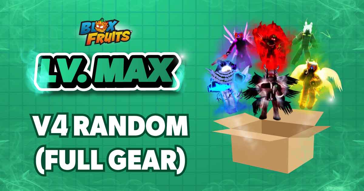 LV MAX + V4 RANDOM (FULL GEAR)