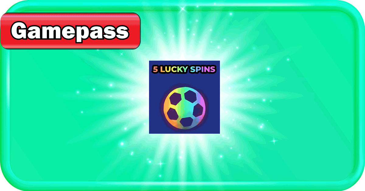 5 LUCKY STYLE SPIN BLUE LOCK