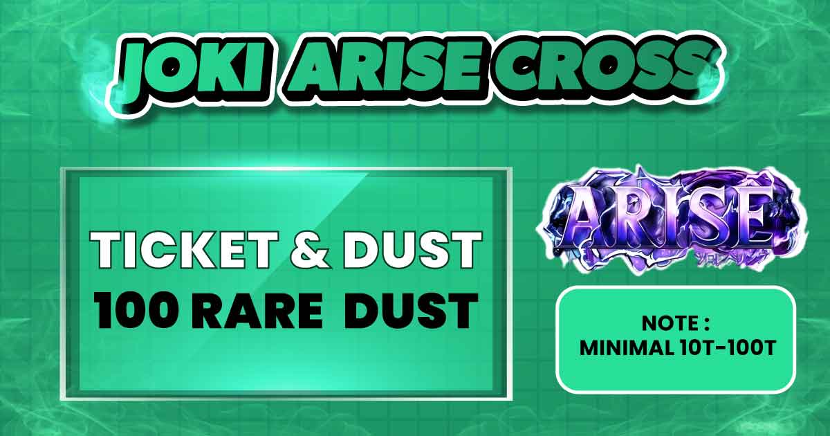 100 RARE DUST ARISECROSS