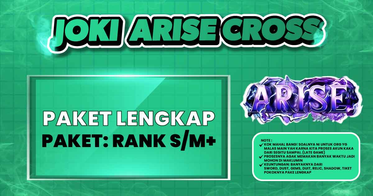 PAKET RANK S/M+ ARISECROSS