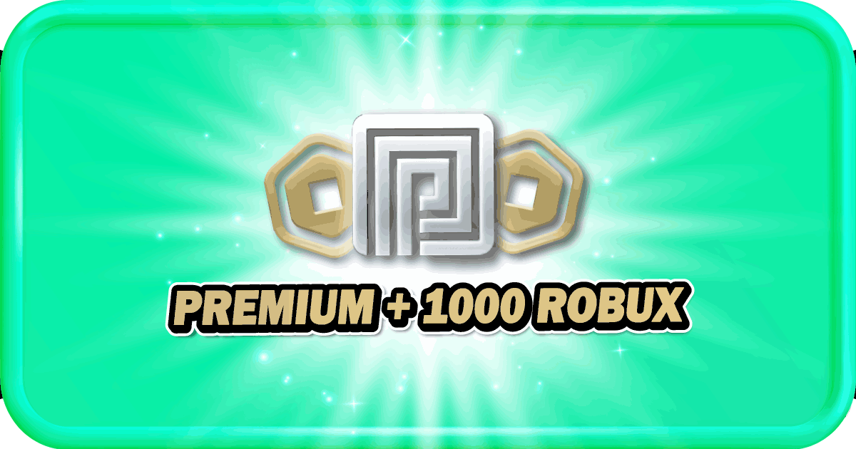 PREMIUM + 1000 ROBUX (VIA LOGIN INSTAN)