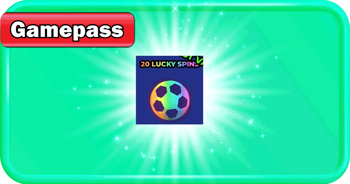 20 LUCKY STYLE SPIN BLUE LOCK