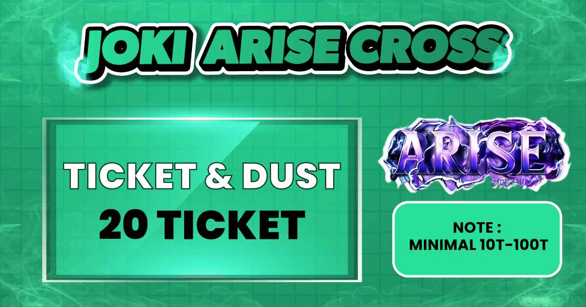 20 TICKET ARISECROSS