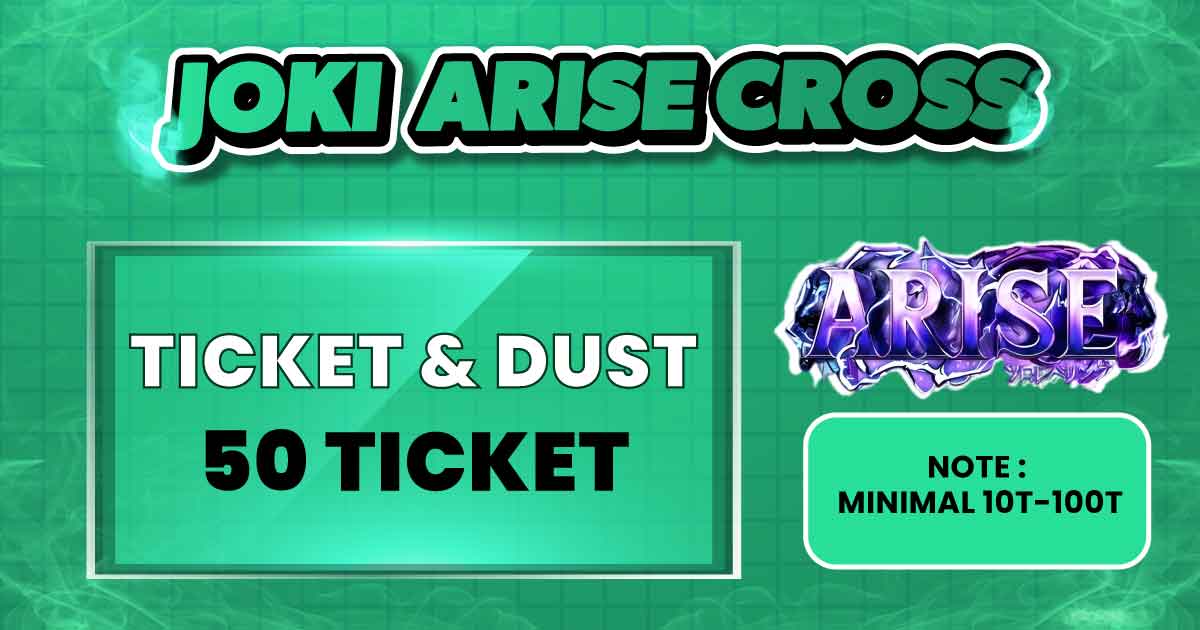 50 TICKET ARISECROSS
