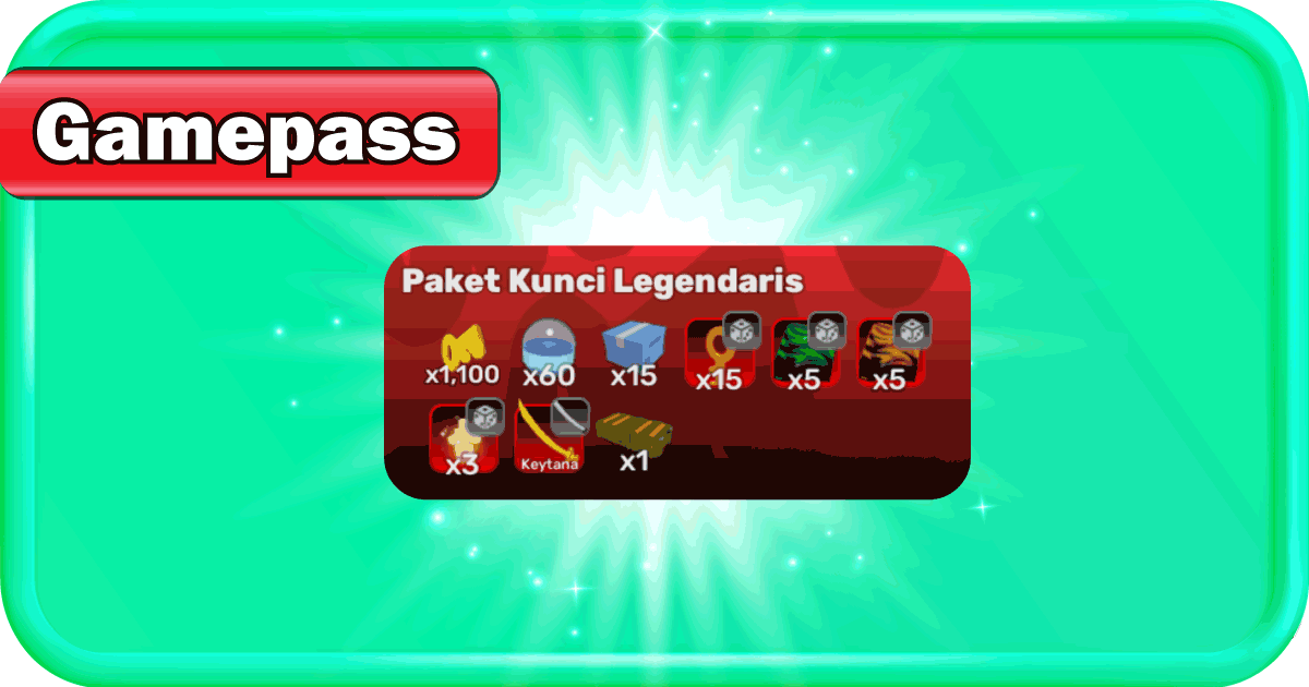 LEGENDARY KEY BUNDLE +1100