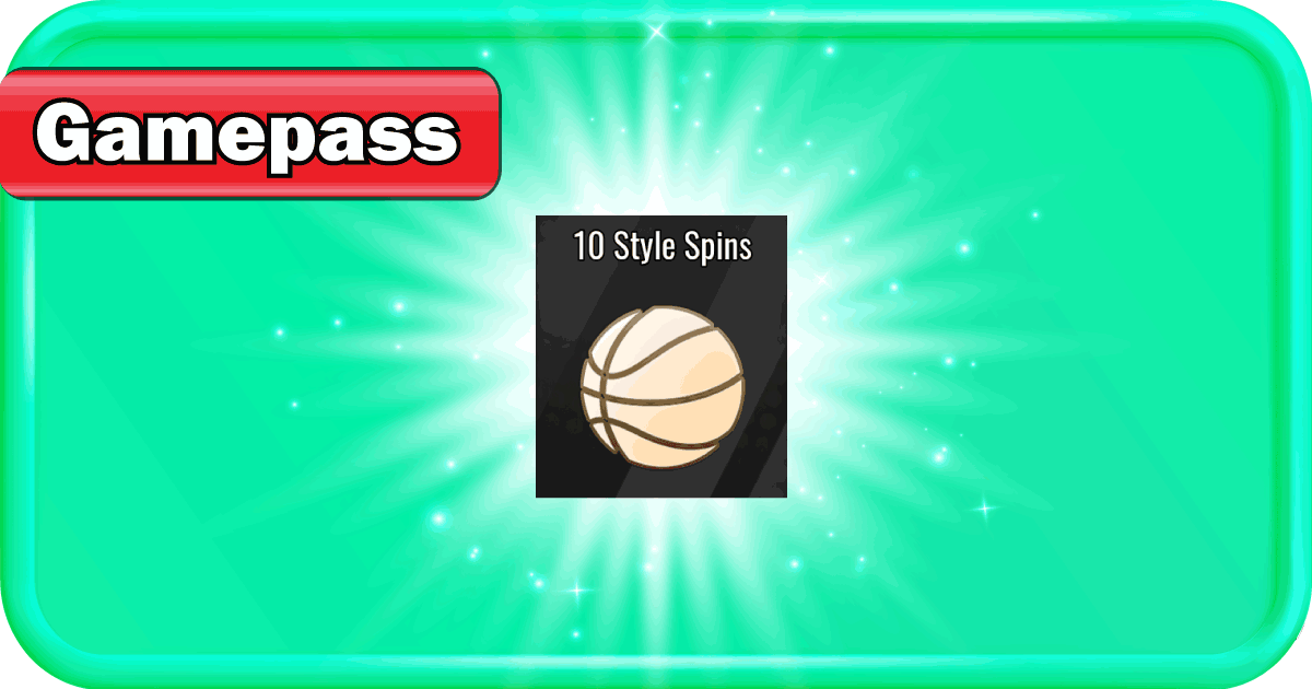 10 STYLE SPIN BASKETBALL