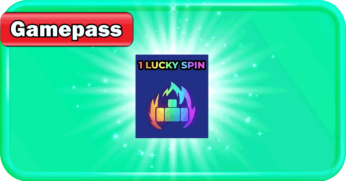 1 LUCKY FLOW SPIN BLUE LOCK
